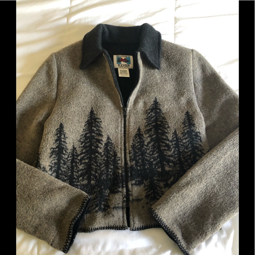 Vintage Winter Wool Jacket